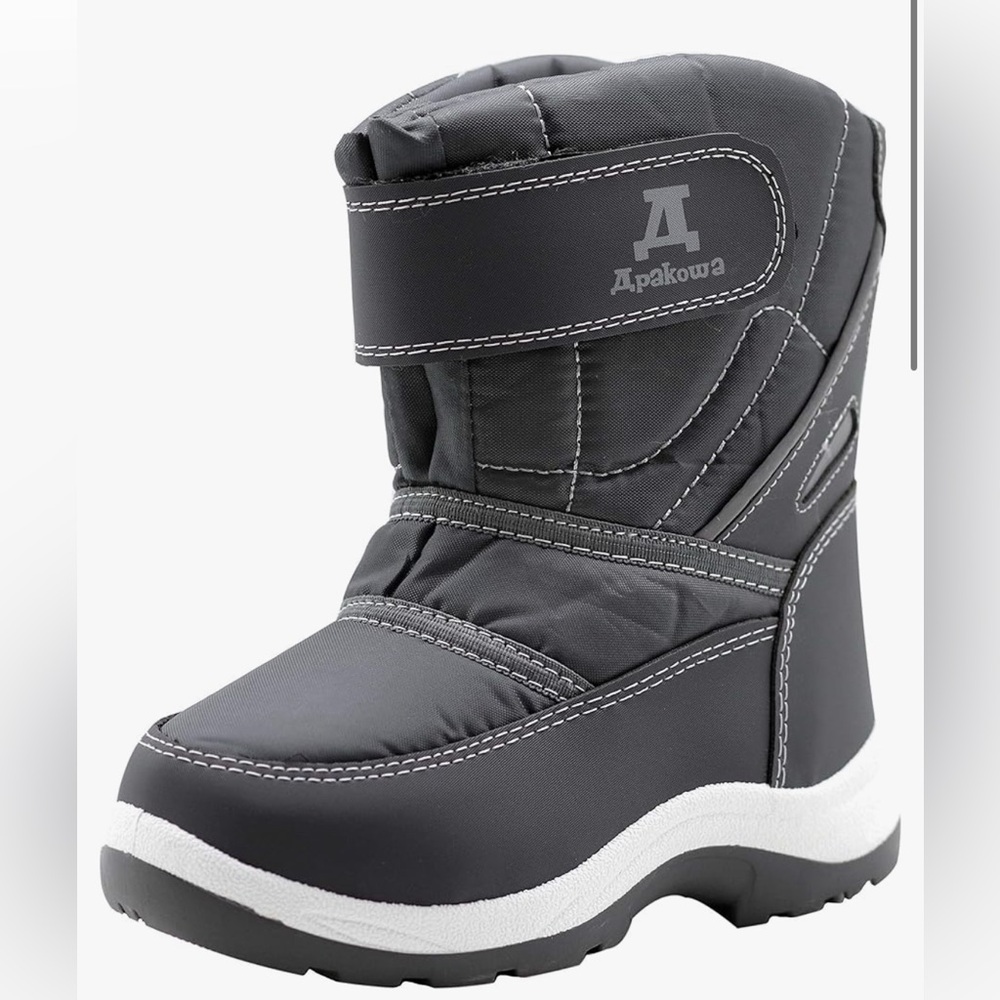 Toddler Cold Weather Water Resistant Winter Snow Boots - Size 10